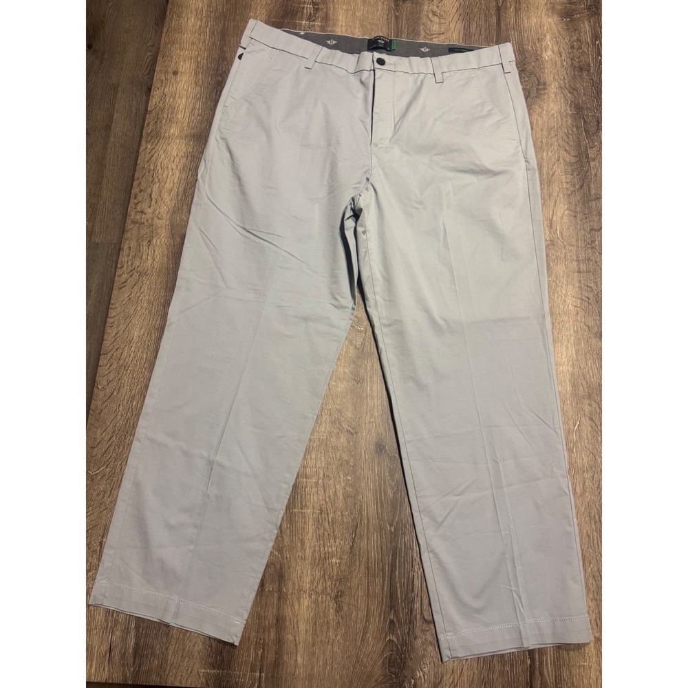 Dockers Workday Khaki Light Blue Straight Leg Chino Pants Mens 40x29